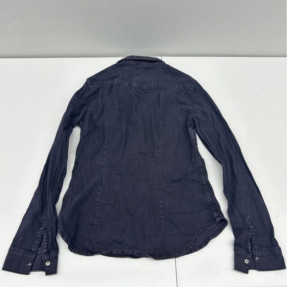 H&M Black Casual button down Shirt size 8 - Picture 4 of 4